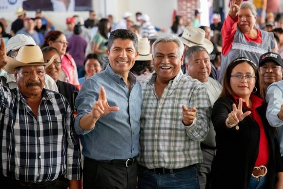 Ocoyucan se une con Lalo Rivera para “mejorar el rumbo de Puebla”