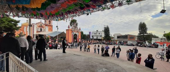 35259ac3-dcc2-4c2d-bb23-244e704dee97 Soapap retira maquinaria con la que perforó pozo en Xoxtla