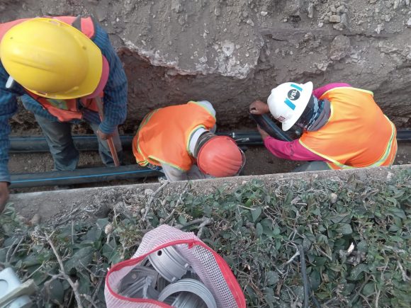 Nueva Línea de Conducción en La Noria mejorará el servicio de agua a más de 3 mil habitantes de la zona