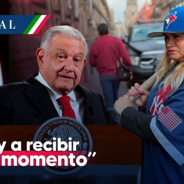 “La voy a recibir en su momento”, responde AMLO tras protesta de Ceci Flores