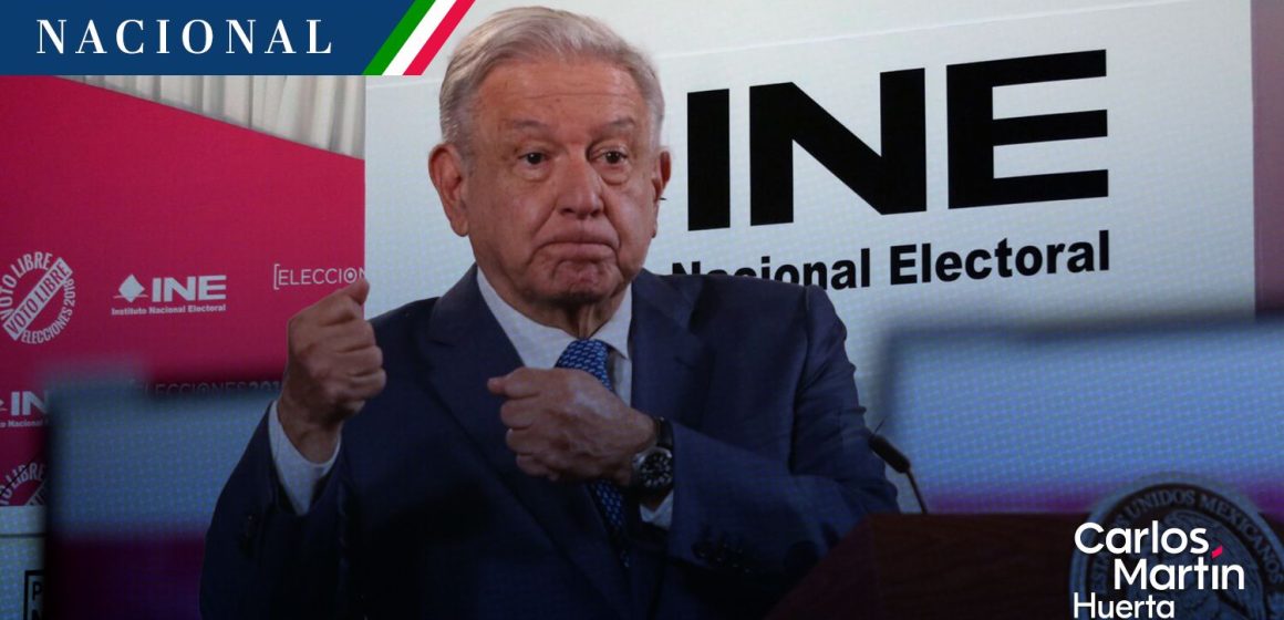 INE ordena a AMLO modificar entrevista por hablar del proceso electoral; “ya me volvieron a cepillar”