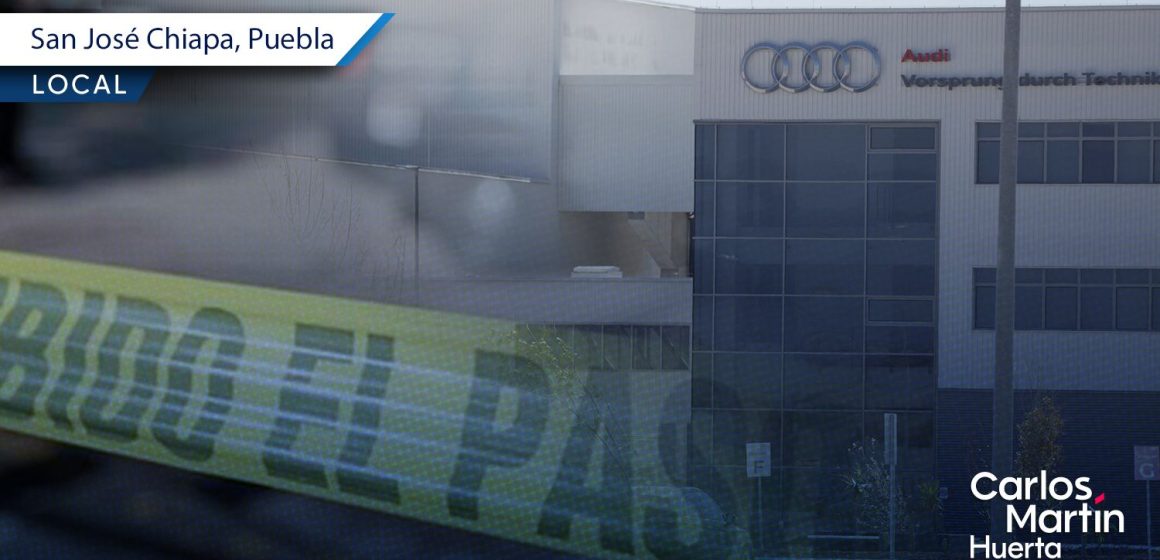 Explosión en nave de pintura en Audi México deja dos heridos