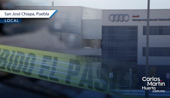 Audi - explosión - nave Explosión en nave de pintura en Audi México deja dos heridos