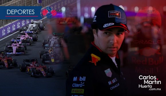 Checo Pérez arrancará tercero en el GP de Arabia Saudita