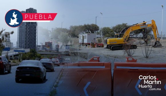 Cerrarán lateral de la Atlixcáyotl con sentido a Puebla