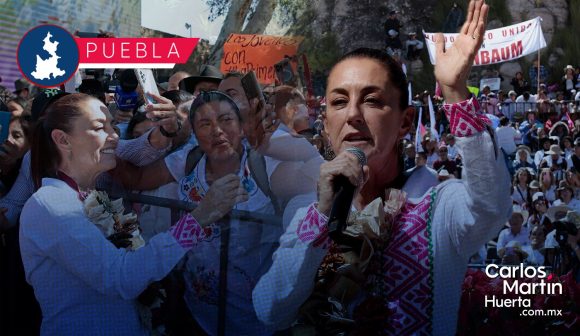 Claudia Sheinbaum estará en Puebla el próximo 25 de abril