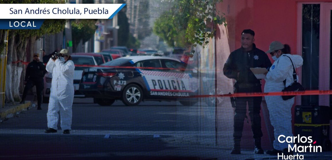En ataque directo, asesinan a hombre en San Andrés Cholula