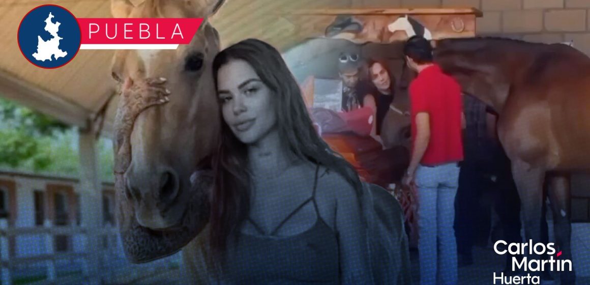 Entre caballos y familiares, dan el último adiós a Elena Larrea en Cuacolandia