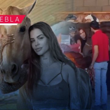 Entre caballos y familiares, dan el último adiós a Elena Larrea en Cuacolandia