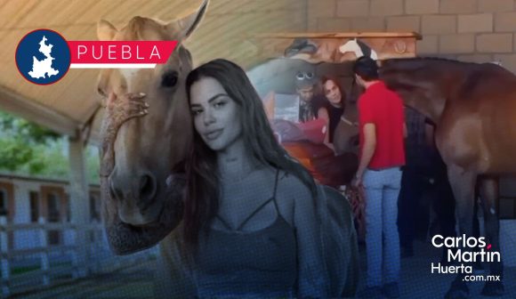 Entre caballos y familiares, dan el último adiós a Elena Larrea en Cuacolandia