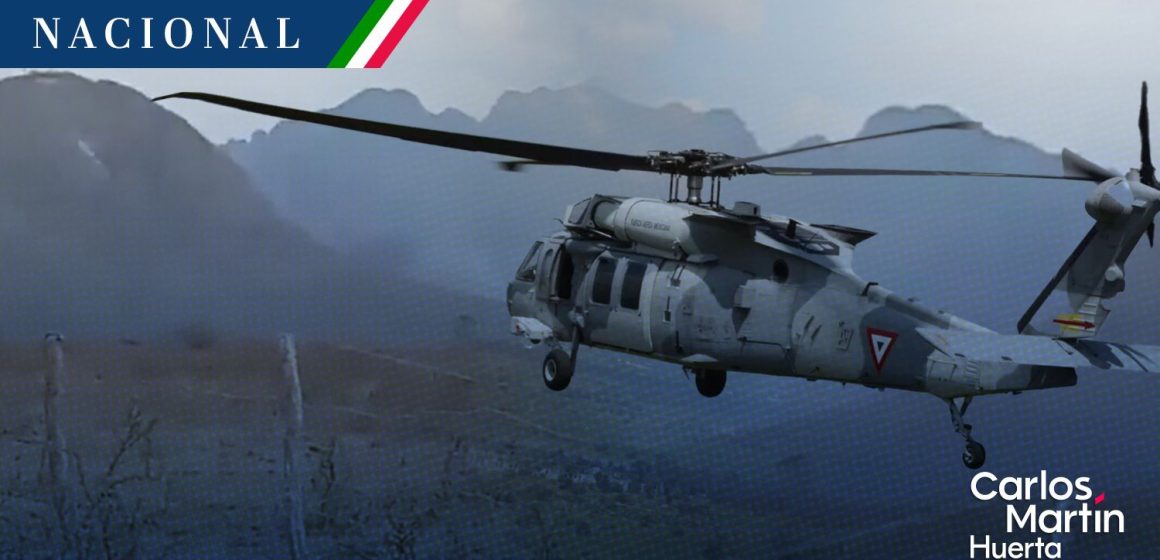 (VIDEO) Reportan desplome de helicóptero de la Marina en Culiacán