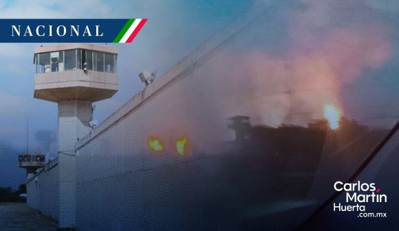 (VIDEO) Reportan incendio en el penal La Pila de San Luis Potosí