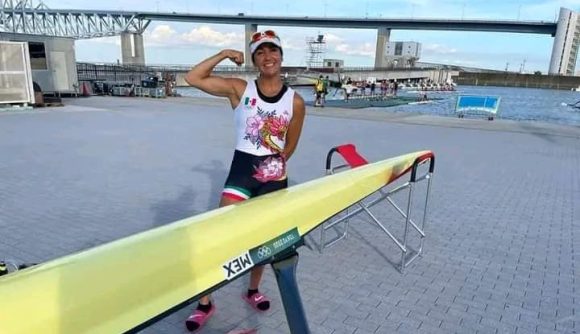 Kenia Lechuga logra boleto a París en remo