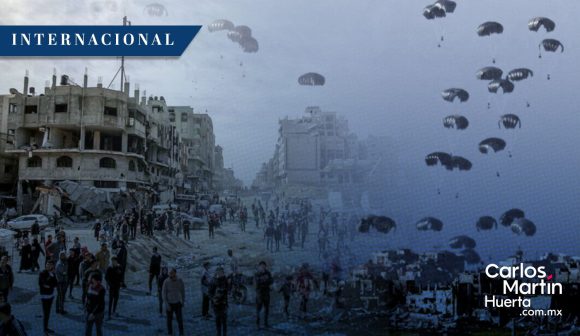 Mueren cinco personas en Gaza por lanzamiento aéreo de ayuda humanitaria