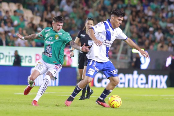Puebla pierde contra León en el Nou Camp