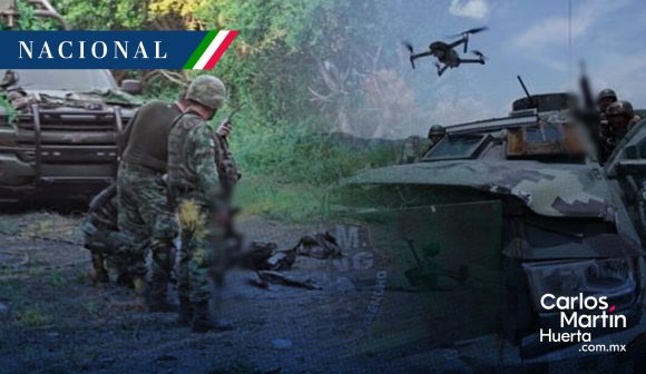 Atacan con drones a militares en Chihuahua; hay heridos