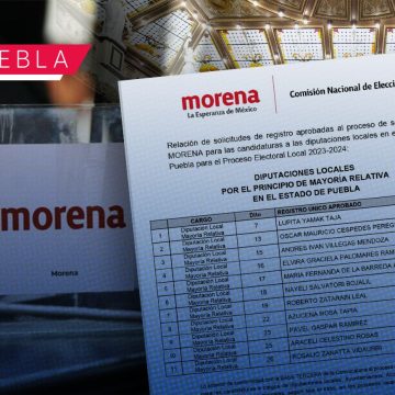 Morena Puebla publica lista de aspirantes a diputados locales