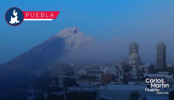 volcan popocatepelt No hay contingencia ambiental en Puebla tras caída de ceniza