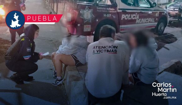 Policías y vecinos frustran intento de suicidio de joven en Puebla