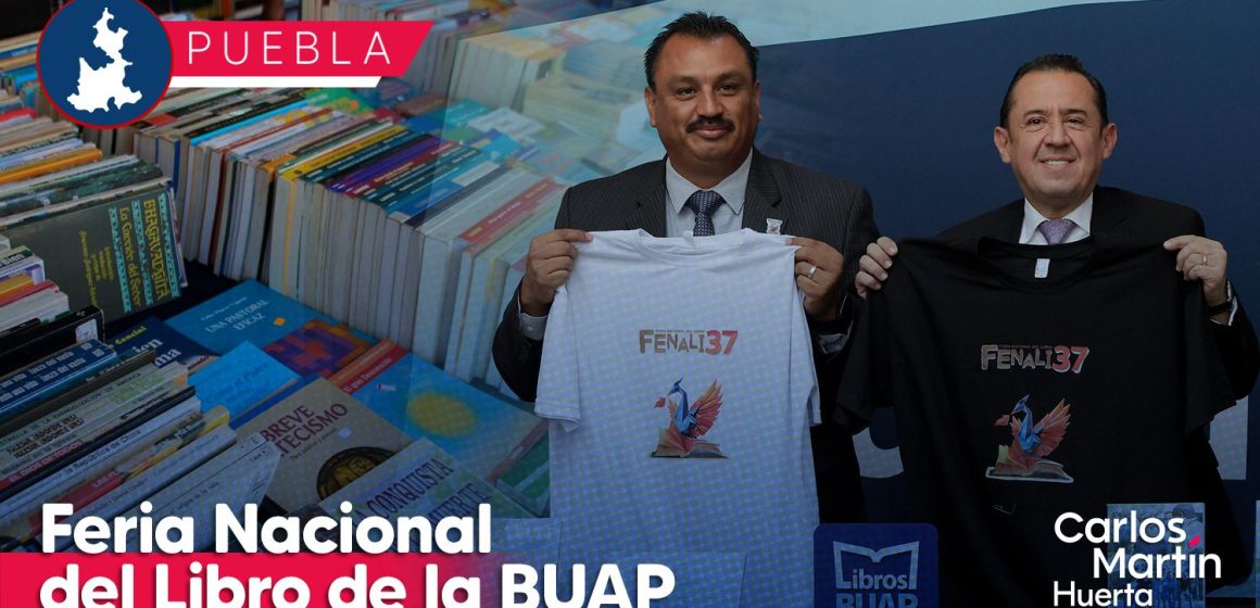 Presentan la Feria Nacional del Libro de la BUAP; toda la información aquí