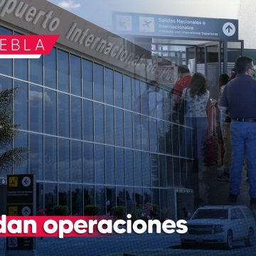 Reanudan operaciones en el Aeropuerto Internacional Hermanos Serdán tras caída de ceniza