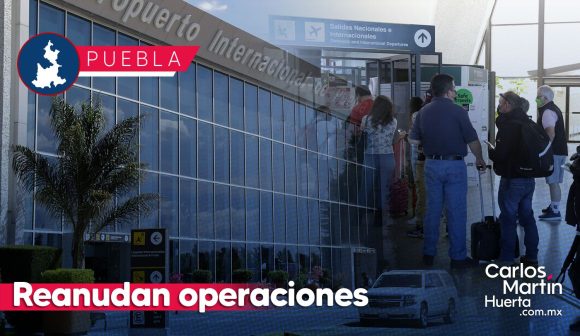 Portada Reanudan operaciones en el Aeropuerto Internacional Hermanos Serdán tras caída de ceniza CMH Reanudan operaciones en el Aeropuerto Internacional Hermanos Serdán tras caída de ceniza