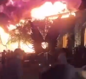 Boda termina en tragedia; se incendia salón de fiesta en San Miguel de Allende
