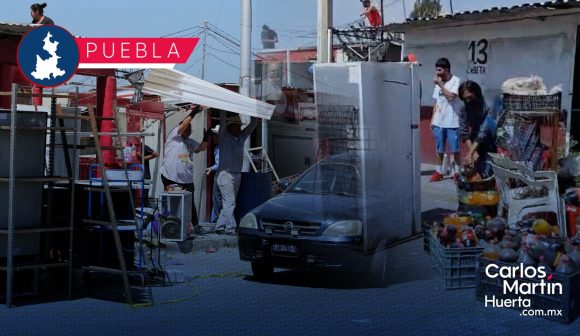 Tienditas - penal San Miguel Desalojan más de 20 “tienditas” frente al penal de San Miguel