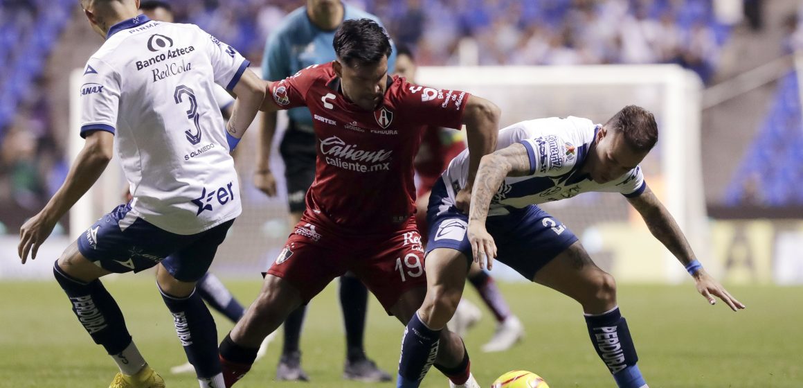 Puebla logra el empate con Atlas en el Cuauhtémoc