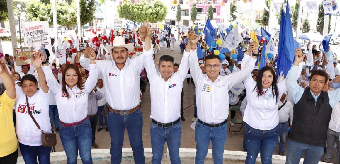 Mejo rumbo, progreso, y experiencia para Puebla con Lalo Rivera, gobernador