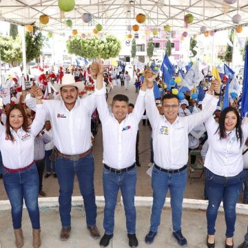 Mejo rumbo, progreso, y experiencia para Puebla con Lalo Rivera, gobernador