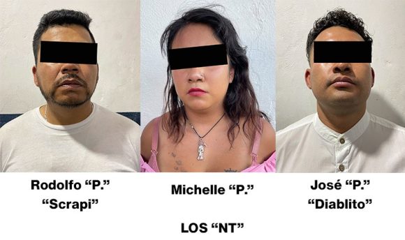 Detiene Policía Municipal a presuntos ladrones de vehículos con mercancía