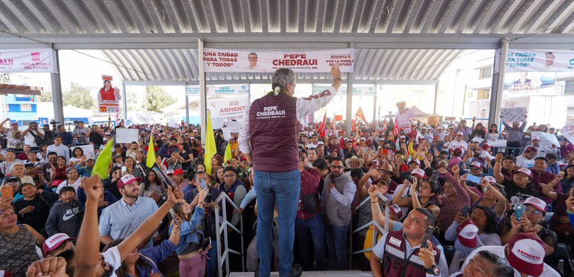 Trabajarán Alejandro Armenta y Pepe Chedraui por hacer justicia para las Juntas Auxiliares de Puebla