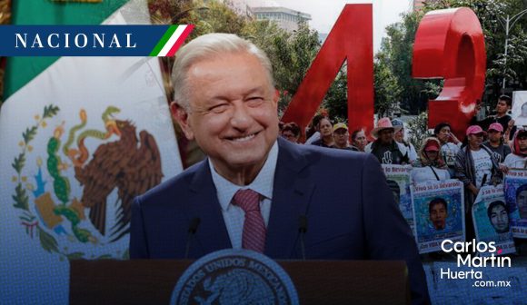 AMLO - Ayotzinapa - normalistas AMLO afirma que Ley de Amnistía ayudará a resolver casos relevantes, como Ayotzinapa