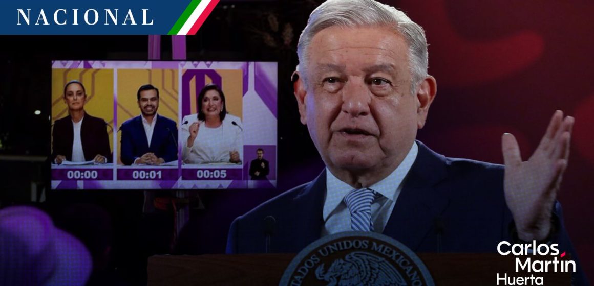 AMLO acusa que preguntas del debate presidencial fueron para atacar su gobierno   