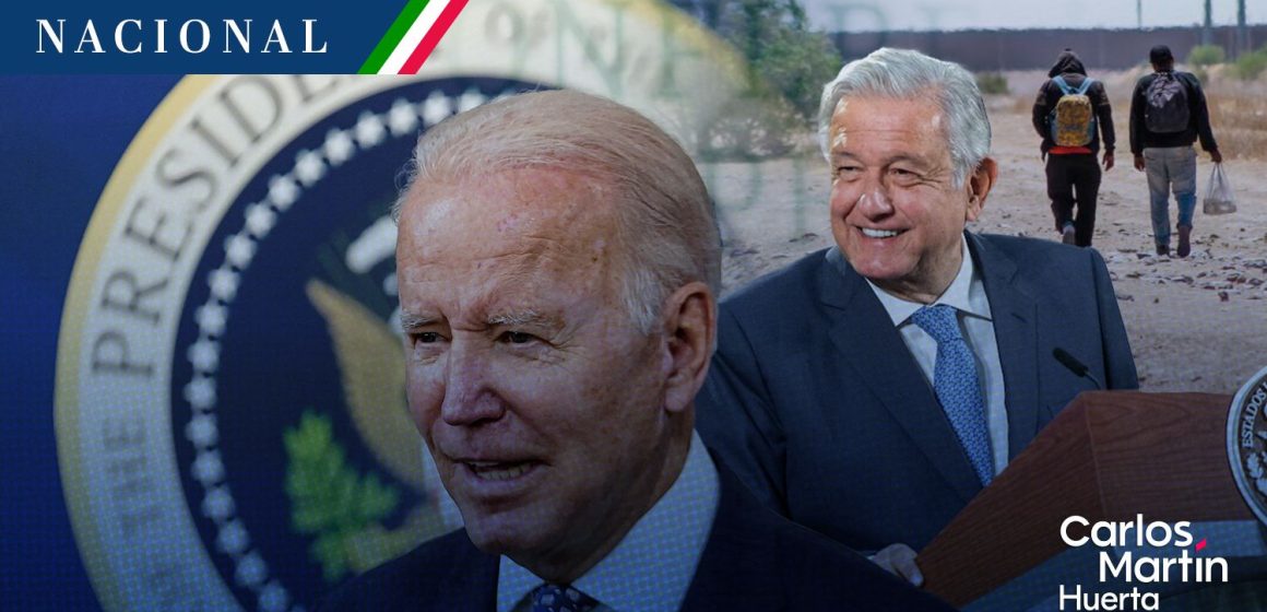 Biden y AMLO acuerdan implementar “medidas concretas” para reducir cruces fronterizos