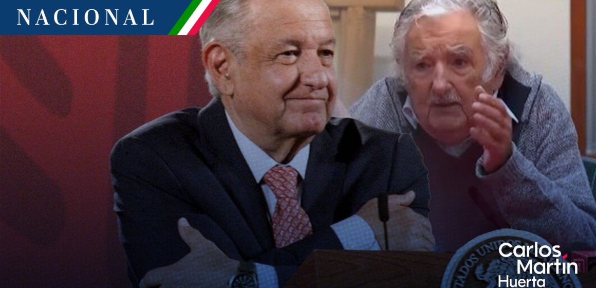 AMLO manda “gran abrazo” a Pepe Mujica por su enfermedad