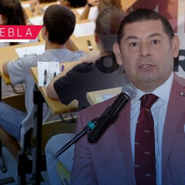 Seguridad y becas para estudiantes de Puebla: Armenta