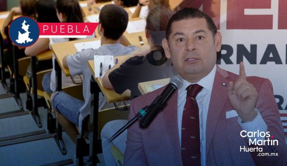 Seguridad y becas para estudiantes de Puebla: Armenta