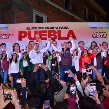 Alejandro Armenta y Pepe Chedraui inician campaña desde el corazón de Puebla