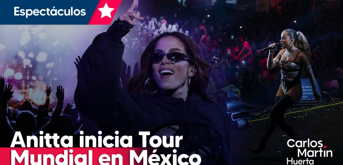 Anitta elige iniciar en México su gira mundial