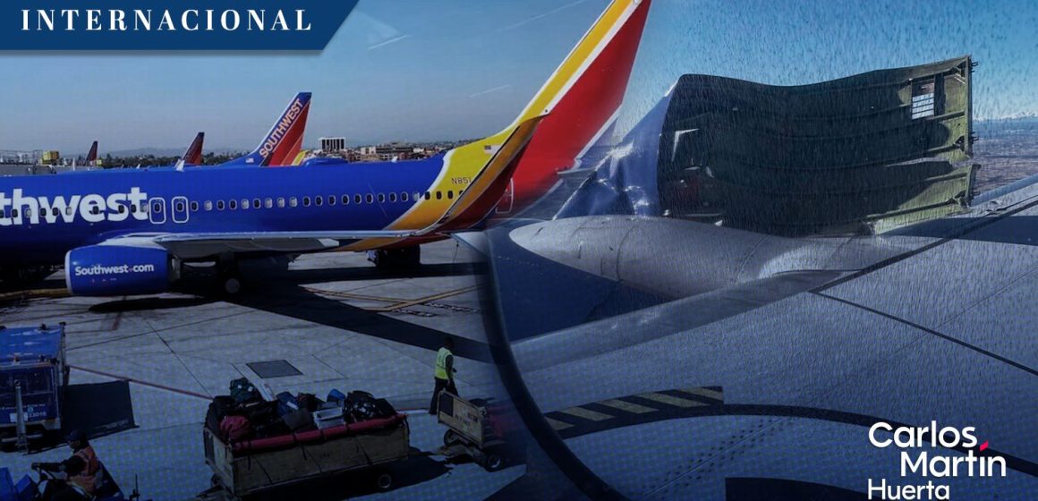 (VIDEO) Avión Boeing pierde cubierta de motor tras despegar en Denver