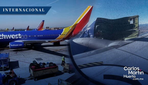 (VIDEO) Avión Boeing pierde cubierta de motor tras despegar en Denver