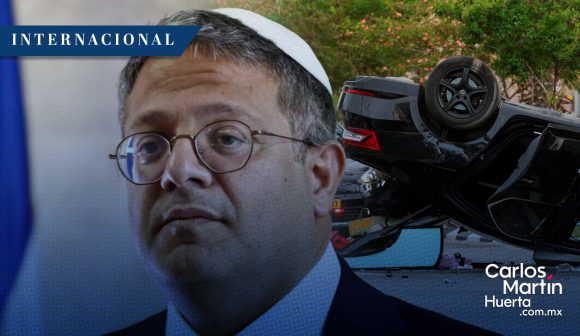 Ministro de Seguridad de Israel Ben Gvir resulta herido en accidente de tránsito