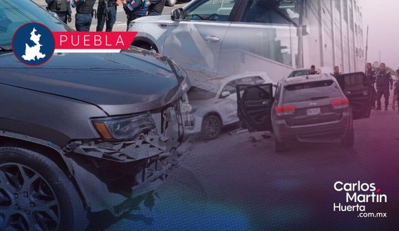 Conductor choca contra poste y desata persecución en Zavaleta, fue detenido