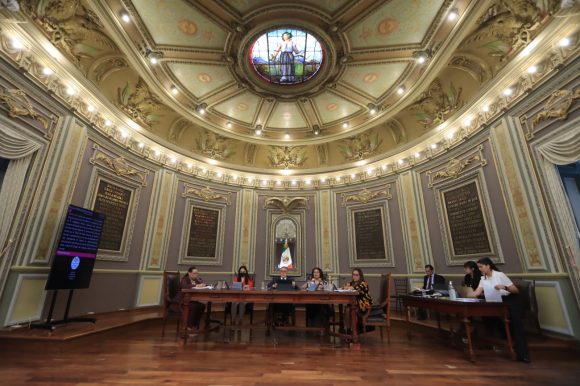 Congreso del Estado resguarda vehículos previos a jornada electoral
