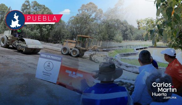 Continúan las obras en la calle Adolfo López Mateos; restringen actividades en Parque Ajolote