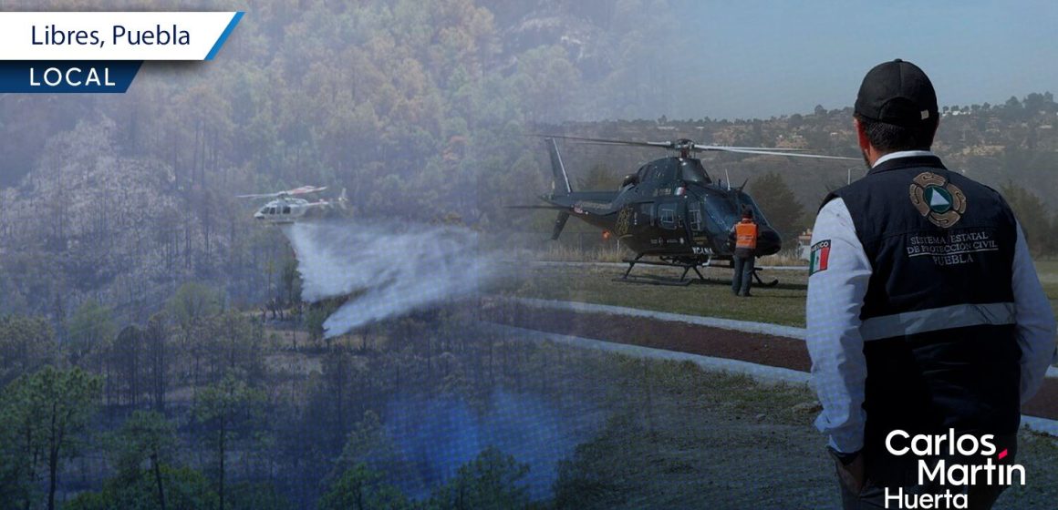 Después de siete días fue extinguido el incendio forestal de Libres