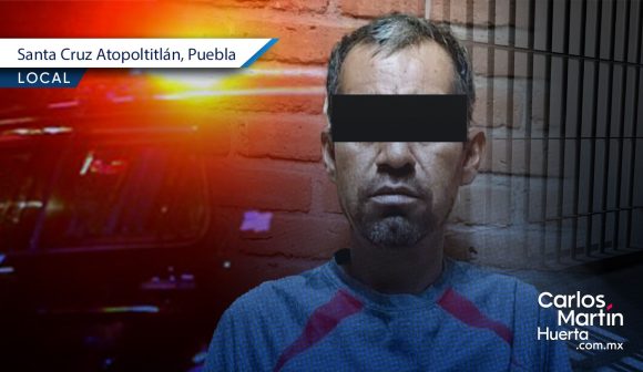 Detienen a hombre que se paseaba con un arma en Tehuitzingo