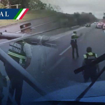 (VIDEO) Se registra enfrentamiento en la autopista México-Tuxpan